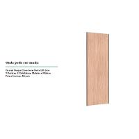 Porta De Correr 80cm Champagne Sem Kit Ferragem Cumaru - 3