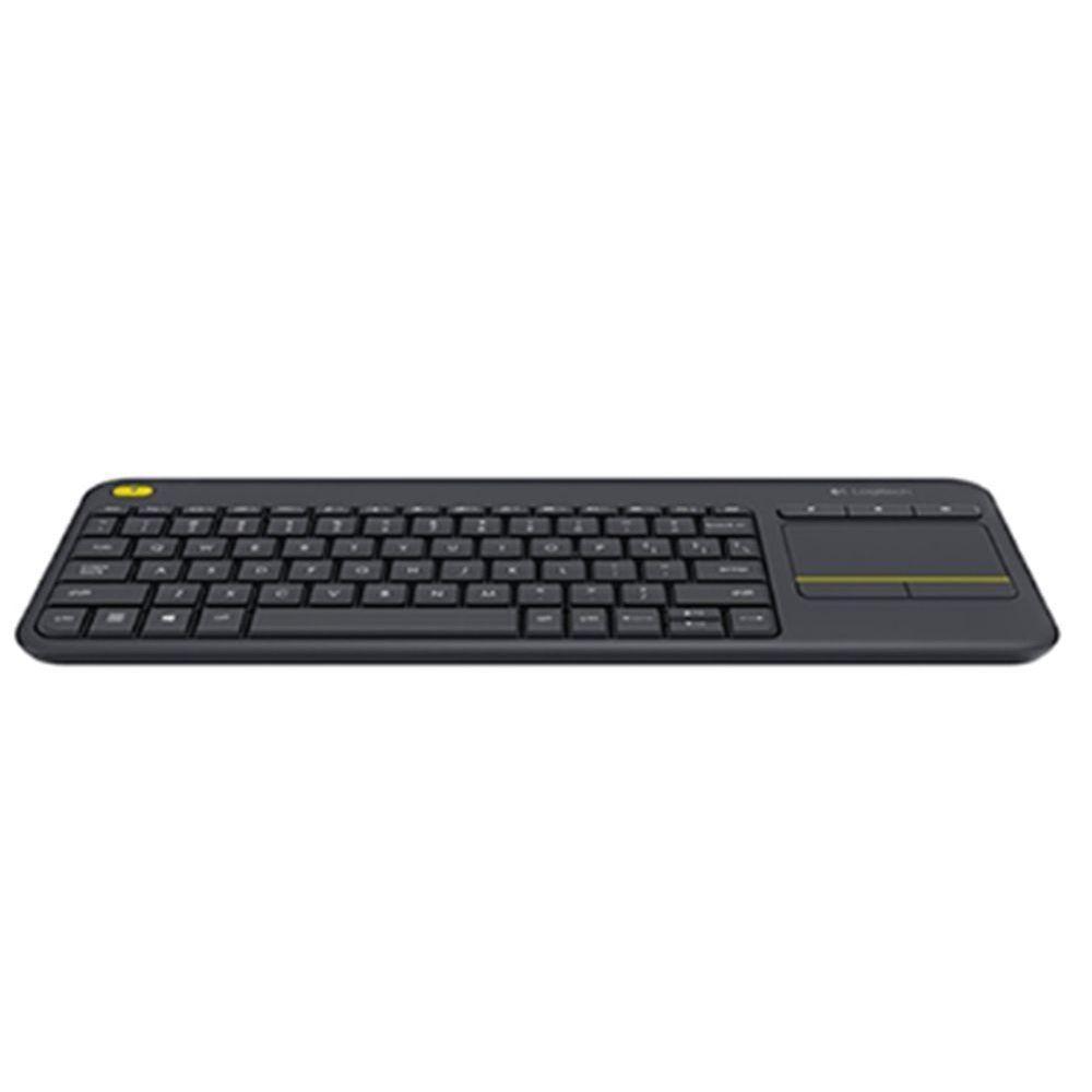 Teclado Sem Fio Com Mouse Touch Pad Integrado Logitech Bom - 3