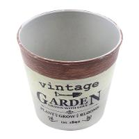 Kit 2 Mini Vasos De Planta Cachepot Estampados Decorados 11cm - 2