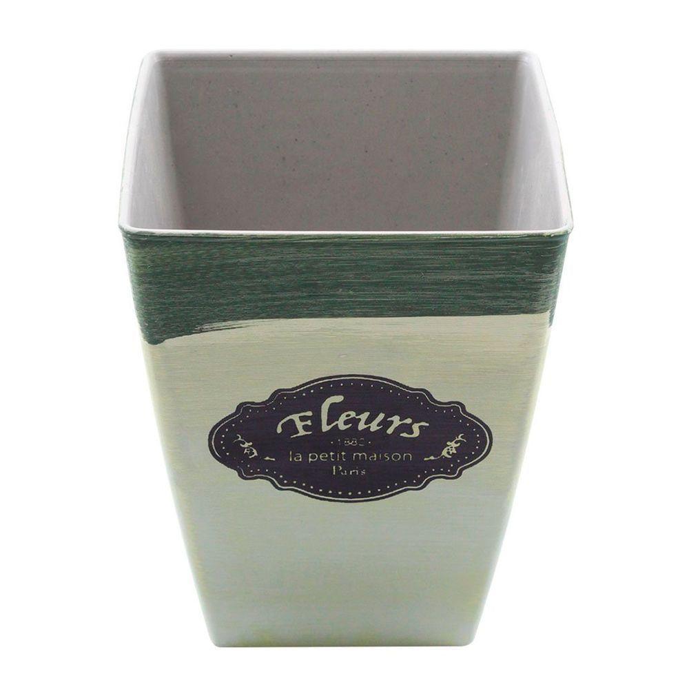 Kit 2 Mini Vasos De Planta Cachepot Estampados Decorados 16cm - 2