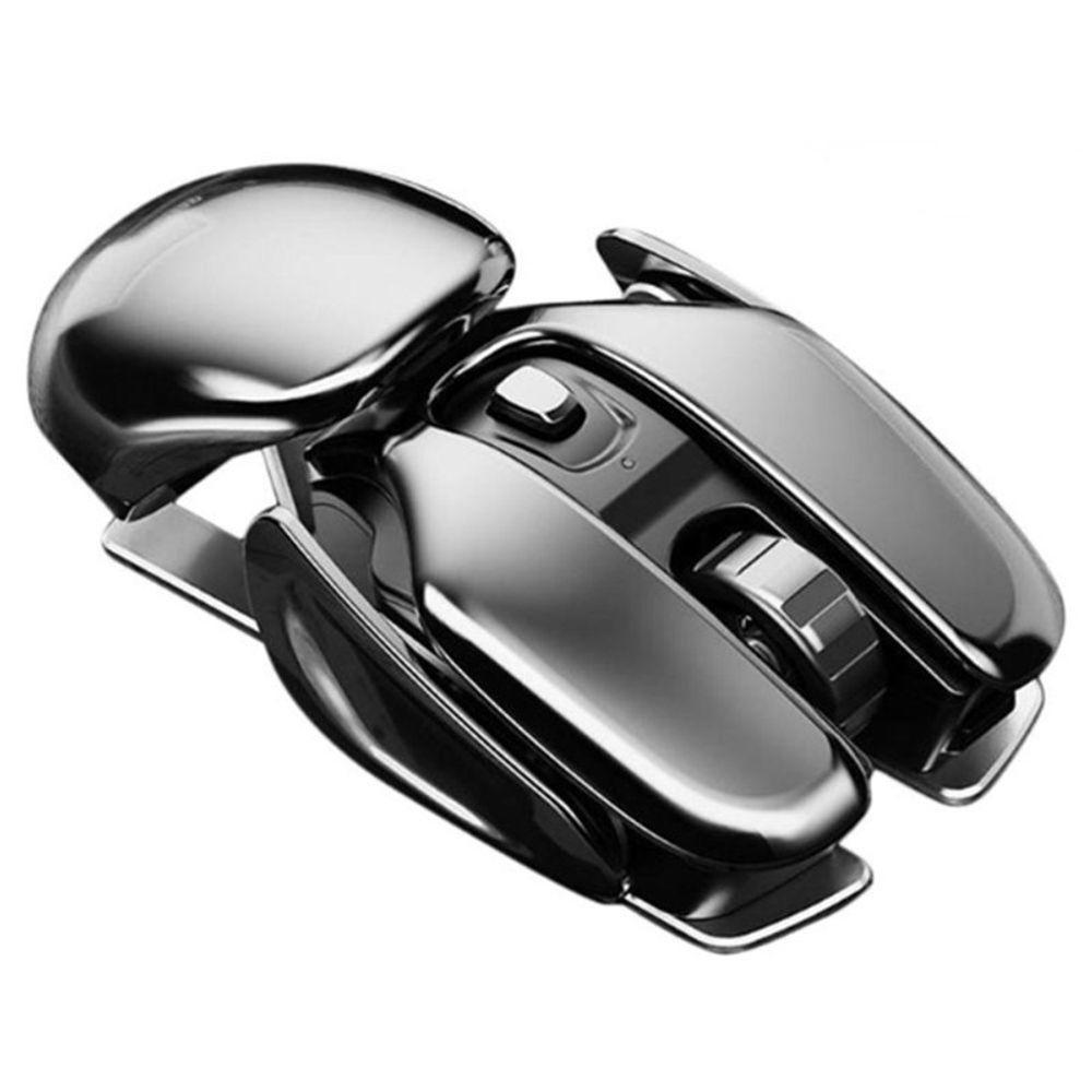 Mouse De Metal Sem Fio Para Computador - 4 Botões - 4