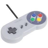 Controle Para Pc Com Fio Usb Modelo Snes Jp - 4