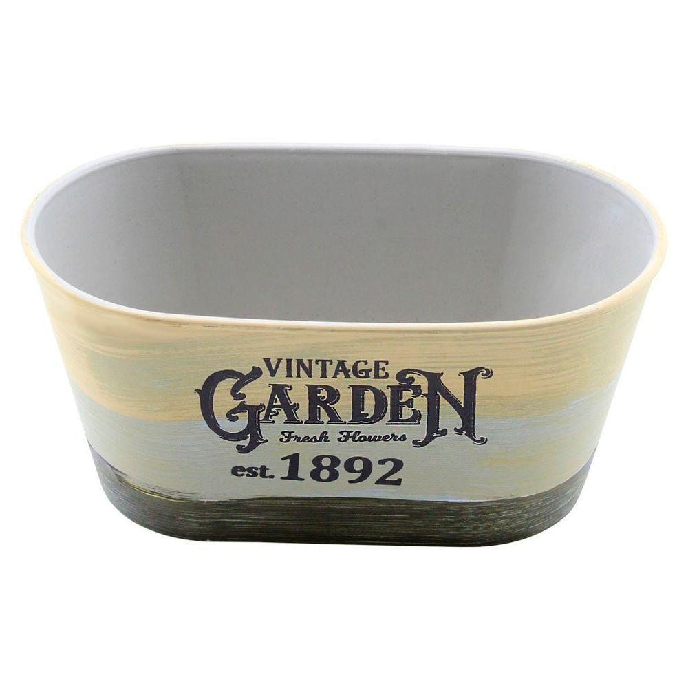 Kit 4 Mini Vasos De Planta Cachepot Estampados Decorados 9cm - 2