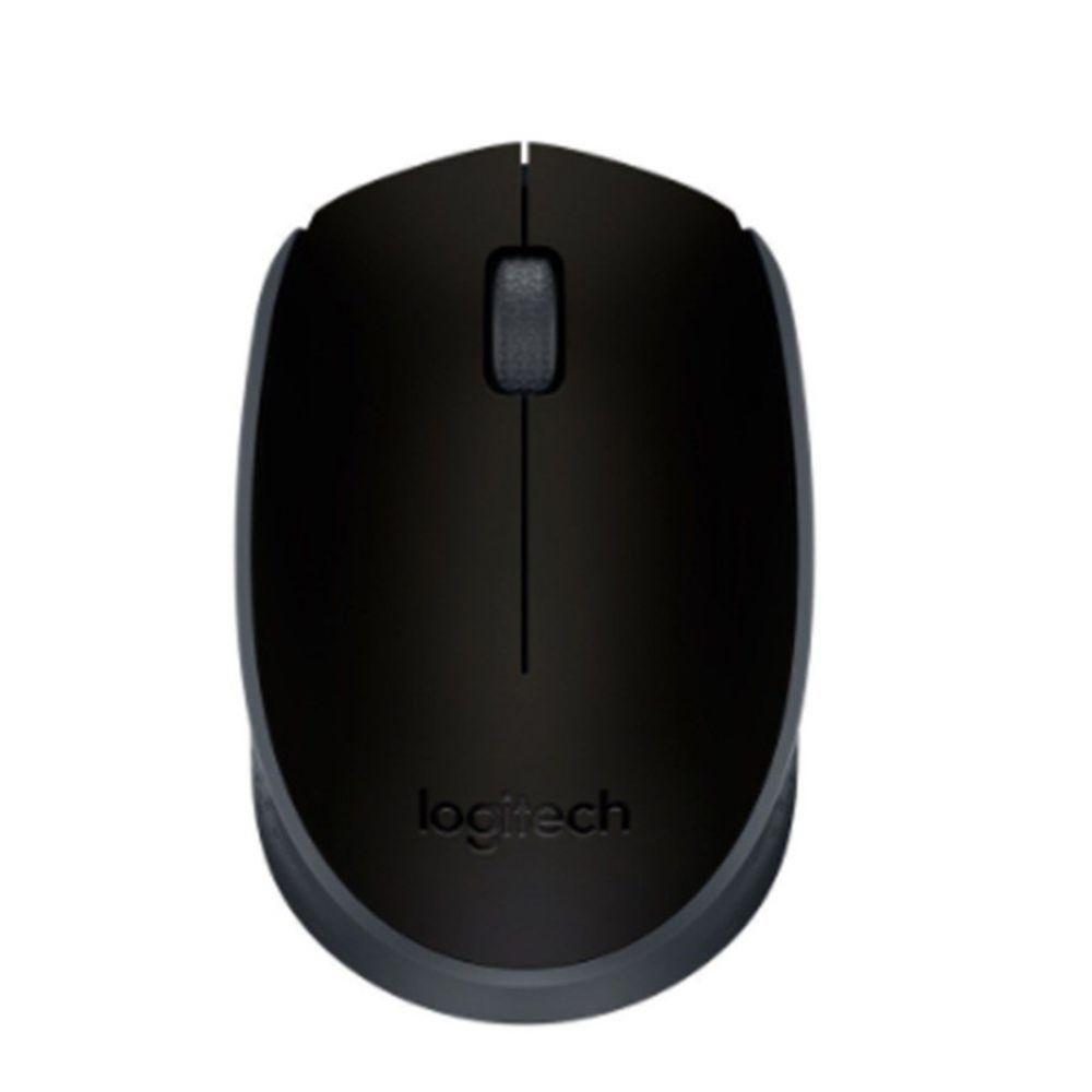 Mouse Usb Sem Fio Logitech Preto M170 Mauser Sem O Fiu Bom - 1