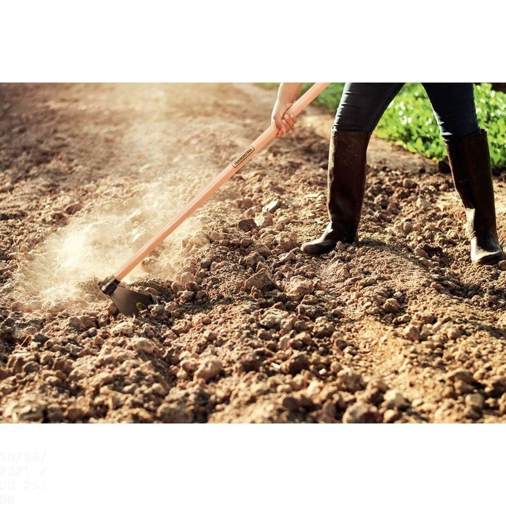 Enxada Estreita 1.5 Tramontina Em Aço Com Cabo De Madeira 130 Cm Tramontina - 2