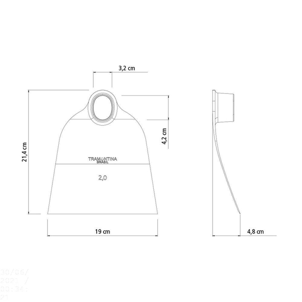 Enxada 2.0 Olho Oval Tramontina Em Aço Sem Cabo Tramontina - 2