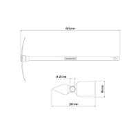 Sacho Coração Tramontina Em Aço Com Cabo De Madeira 60 Cm Tramontina - 4