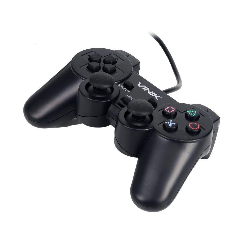 Controle Para Pc Com Fio Usb Modelo Play 2 Preto - 4