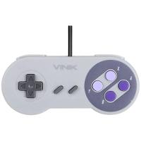 Controle Para Pc Com Fio Usb Modelo Snes - 1