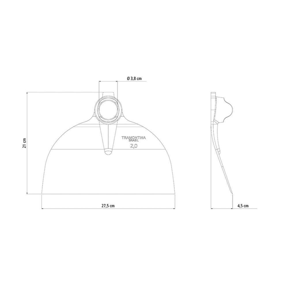 Enxada Larga 2.0 Tramontina Em Aço Sem Cabo Tramontina - 4