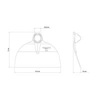 Enxada Larga 2.0 Tramontina Em Aço Sem Cabo Tramontina - 7