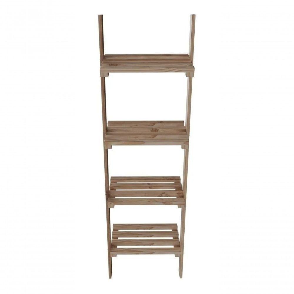 Kit 2 Estantes Simples Decorativo área Interna Design Clássico Multiuso - 6