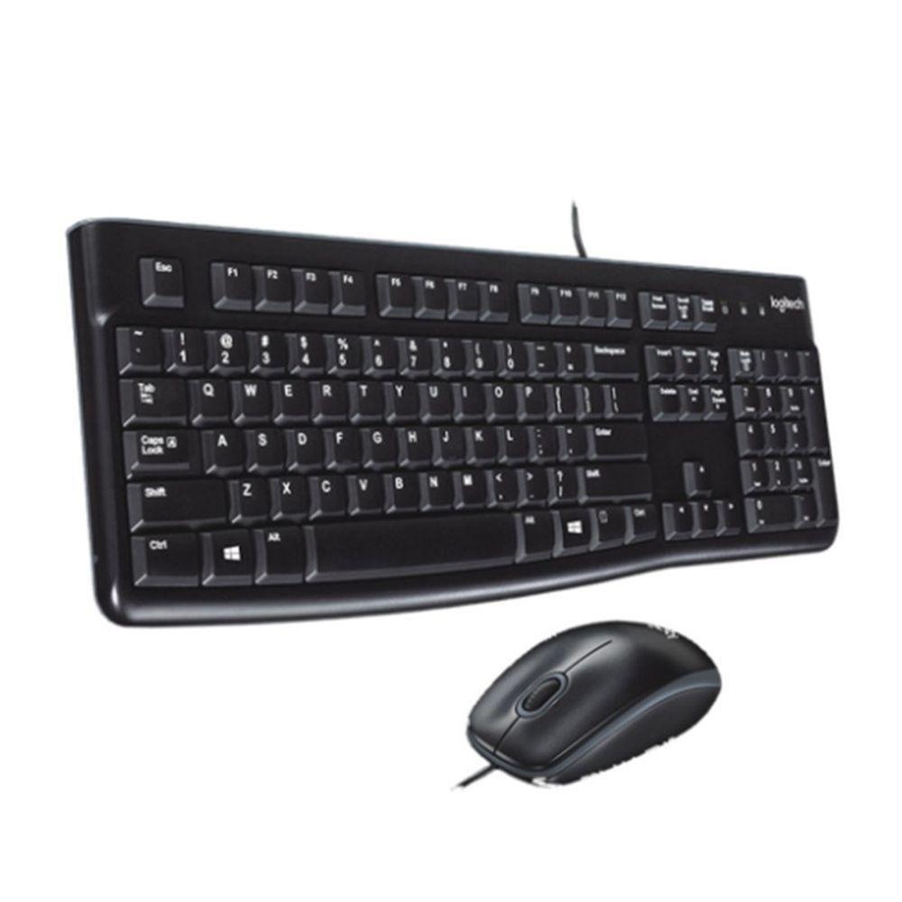 Kit Teclado E Mouse Usb Logitech Mk120 Kite Moderrno - 1