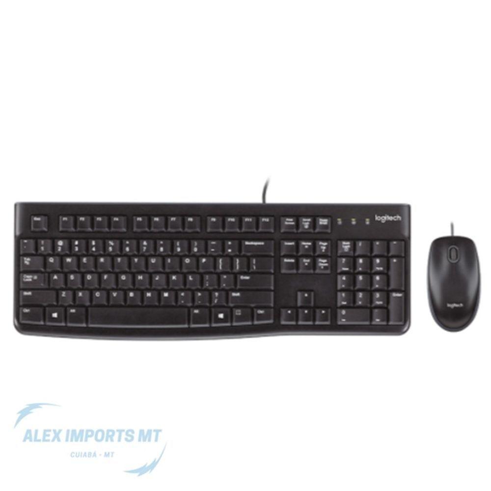 Kit Teclado E Mouse Usb Logitech Mk120 Kite Moderrno - 2