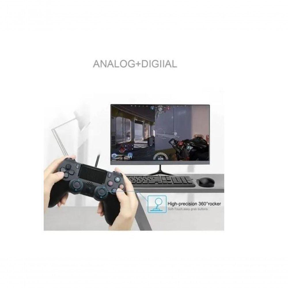 Controle Compatível Com Ps4 Computador Manete Sem Fio - 2