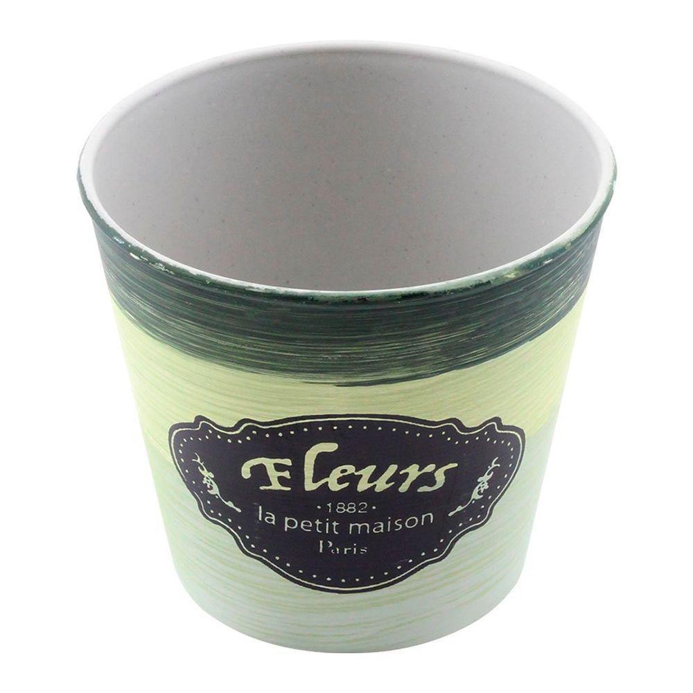 Kit 4 Mini Vasos De Planta Cachepot Estampados Decorados 11cm - 2