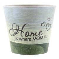 Kit 2 Mini Vasos De Planta Cachepot Estampados Decorados 11cm - 1