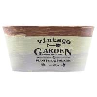 Kit 4 Mini Vasos De Planta Cachepot Estampados Decorados 9cm - 1