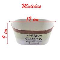 Kit 4 Mini Vasos De Planta Cachepot Estampados Decorados 9cm - 3