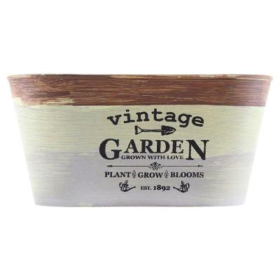 Mini Vaso De Planta Cachepot Estampado Decorado 9cm