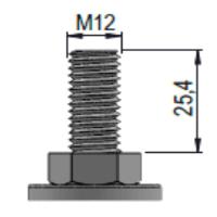 2 Rodizio Giratório Hospitalar 5 Pol Espiga Com Freio Cpte - 2