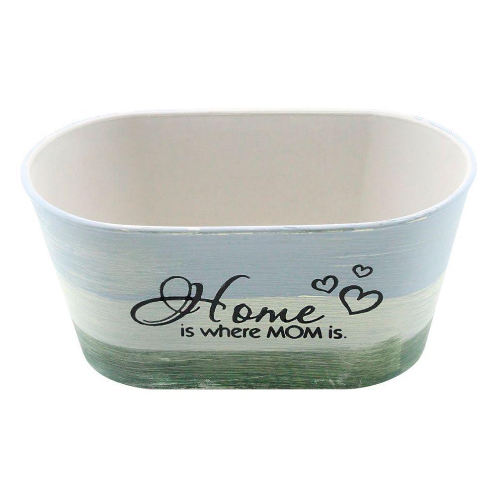 Kit 2 Mini Vasos De Planta Cachepot Estampados Decorados 9cm - 2