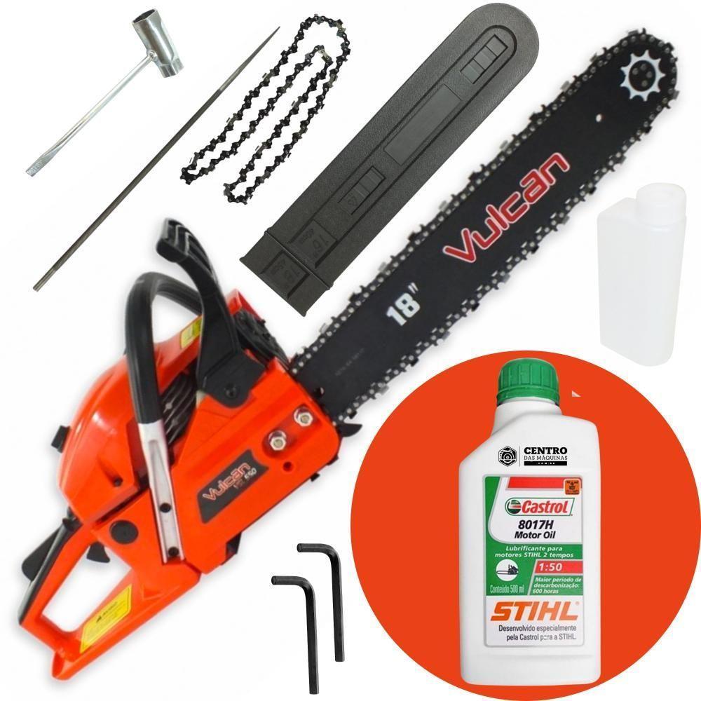 Motosserra Potente 3hp 55cc Sabre Rolante 18'' + óleo Sthil - 1