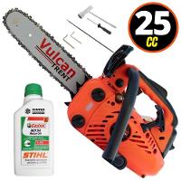 Motor Serra á Gasolina Vulcan Vsl250 + óleo 2t Castrol Sthil - 2