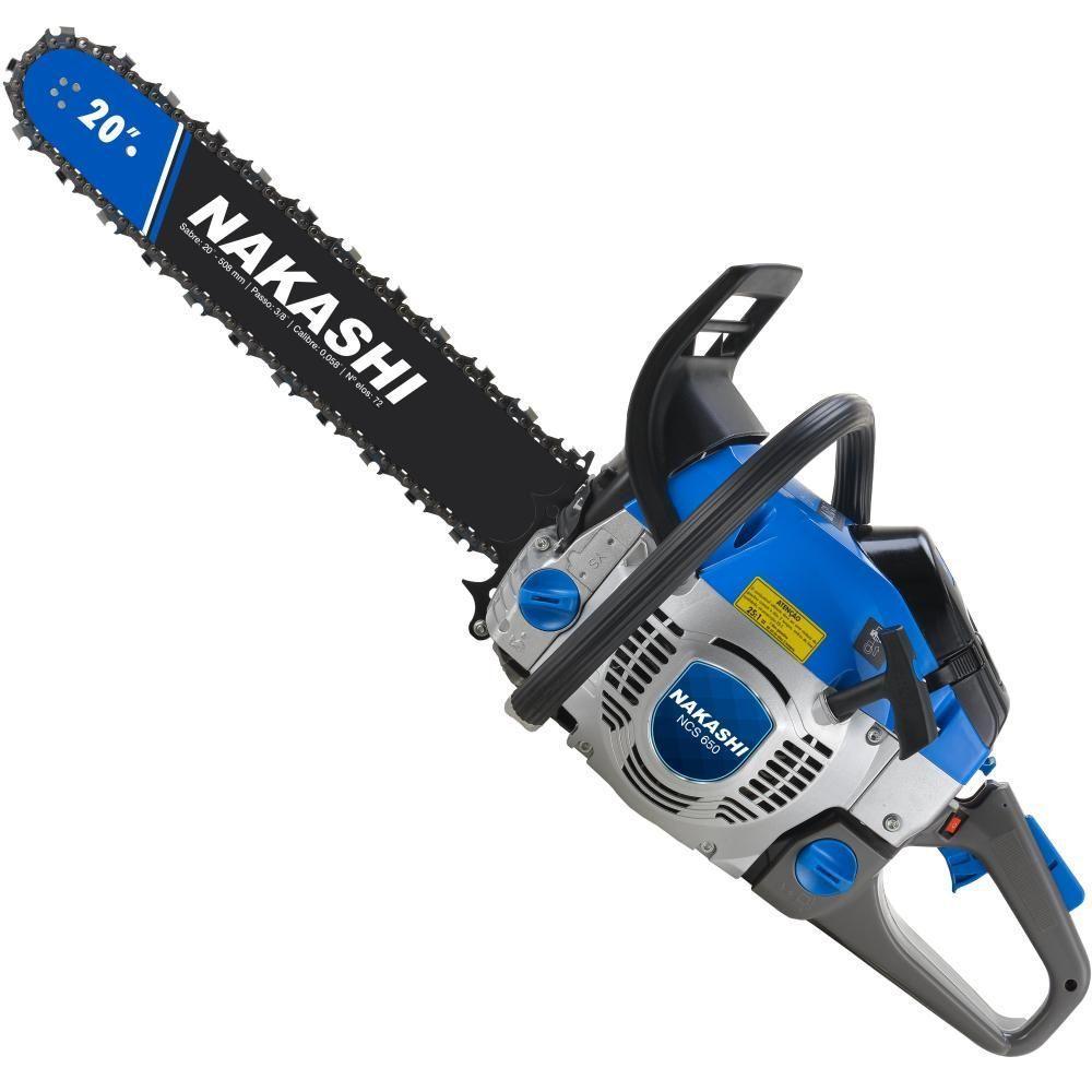 Motosserra Profissional Nakashi Ncs-650 2T 65,1Cc À Gasolina - 8