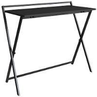 Escrivaninha Dobravel Estilo Industrial P1022 Preto Grafite Pp Preto Grafite - 1