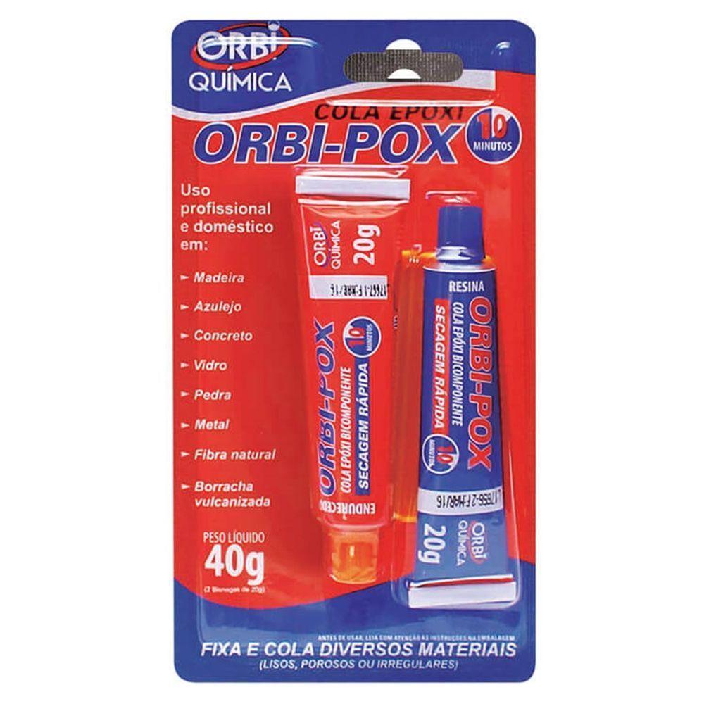 Cola Líquida Orbipox Epoxi Multiuso 40g - 1