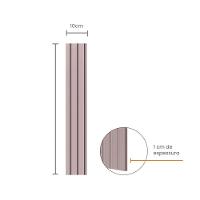 Painel Ripado Eva Laminado Autocolante 10cm Play Metro M² Rosa - 5