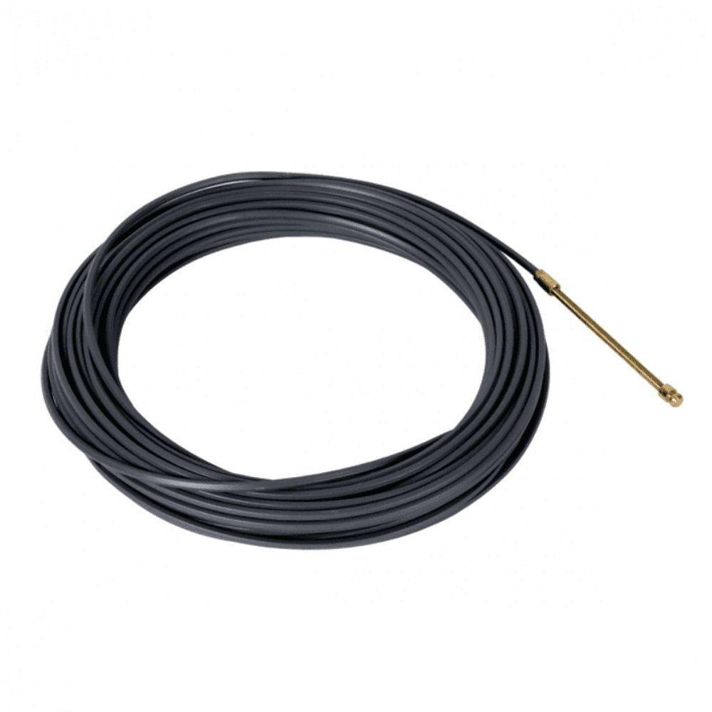 Passa Fio Com Alma De Aço Com Conexão 15 Metros Cinza - 1