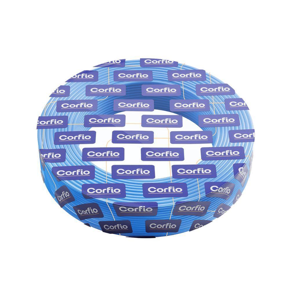 Fio De Cobre Flexível 1,0mm2 - Corfio Azul - Por Metro - 1