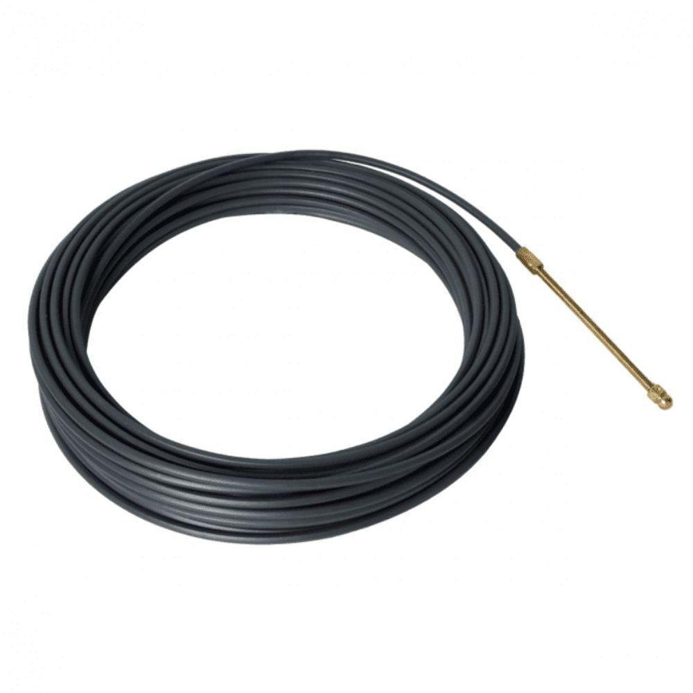 Passa Fio Com Alma De Aço Com Conexão 20 Metros Cinza - 1