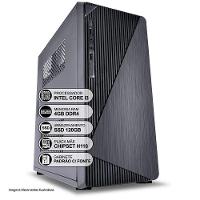 Computador Desktop, Intel Core I3-6100 3.70 Ghz, 4gb Ram Ddr4, Ssd 120gb, Hdmi - 2
