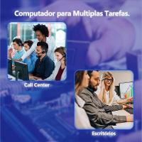 Computador Desktop Slim, Intel Core I7 3º Ger, 4gb Ram, Hd Ssd 120gb, Conexões Usb/vga/hdmi/lan/som - 3