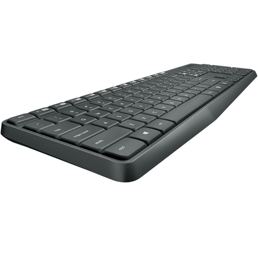 Kit Teclado E Mouse Logitech Mk235 Wireless, Abnt2 - 2