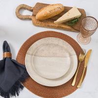 Jogo Americano Copa E Cia 6 Peças Serenity Camurça - 3