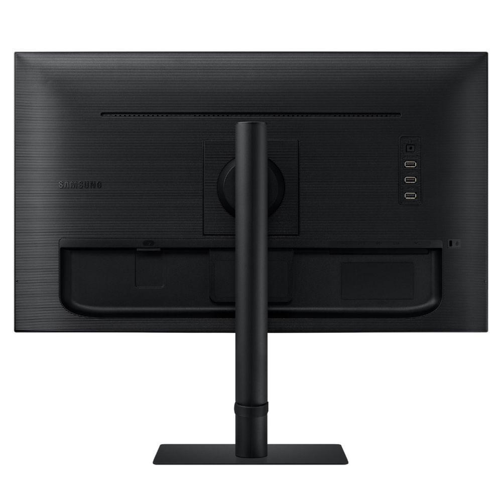 Monitor Samsung 27" Qhd Hdmi Display Port Usb Usb-c 90w Ethernet Ajuste De Altura Preto - 3