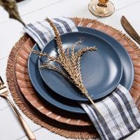 Jogo Americano Copa E Cia 6 Peças Lana Camurça - 5