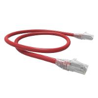 Patch Cord U/Utp Cat.6 Cmx T568A/B 0.5 Metro Vermelho 35123007 - 1