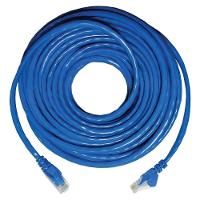 Cabo De Rede Plus Cable Pc Eth6e Patch Cord Cat6 Azul 20m - 3