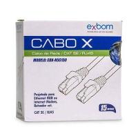 Cabo De Rede Ethernet Lan Rj45 Cat 5 Utp Azul 15 Metros - 2