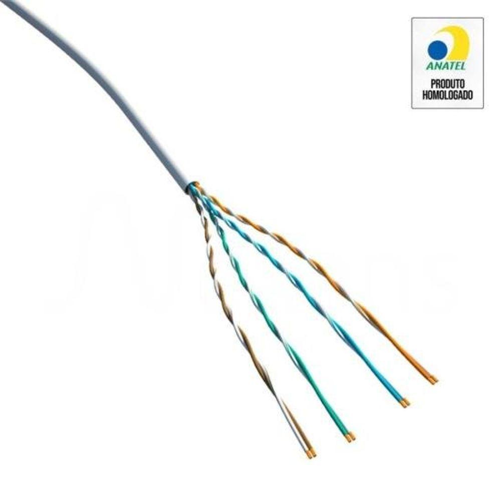 Cabo De Rede Cat.5E Cmx 305M Branco Nexans - Cx / 305 - 4