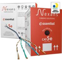 Cabo De Rede Cat.5E Cmx 305M Branco Nexans - Cx / 305 - 1