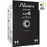 Cabo De Rede Cat.6 Cm 305M Azul Nexans - Cx / 305 - 2
