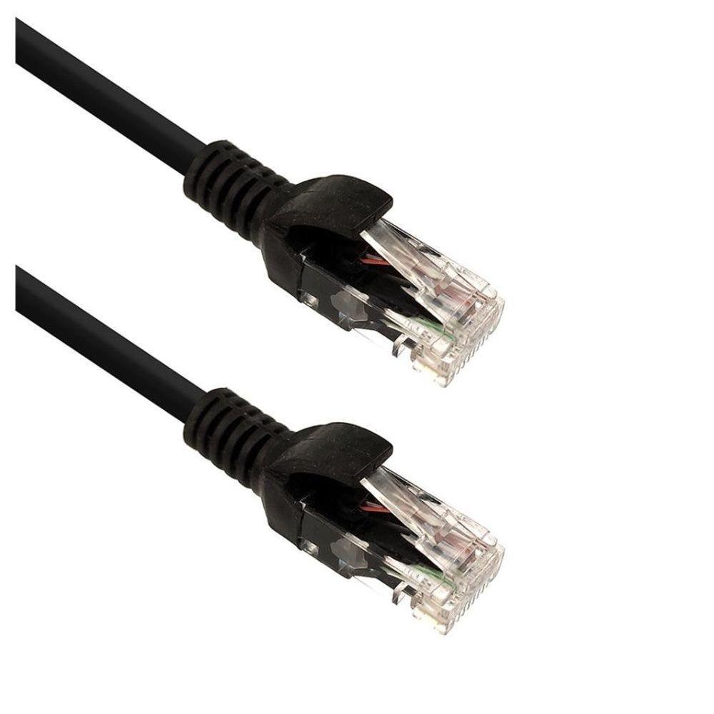 Patch Cord U-Utp Cat.5E Cmx T568A-B 0.5 Metro Preto 35104006 - 4