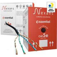 Cabo De Rede Cat.5E Cmx 305M Preto Nexans - Cx / 305 - 1