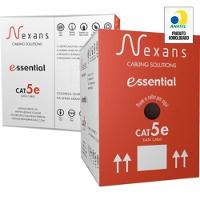 Cabo De Rede Cat.5E Cmx 305M Preto Nexans - Cx / 305 - 2